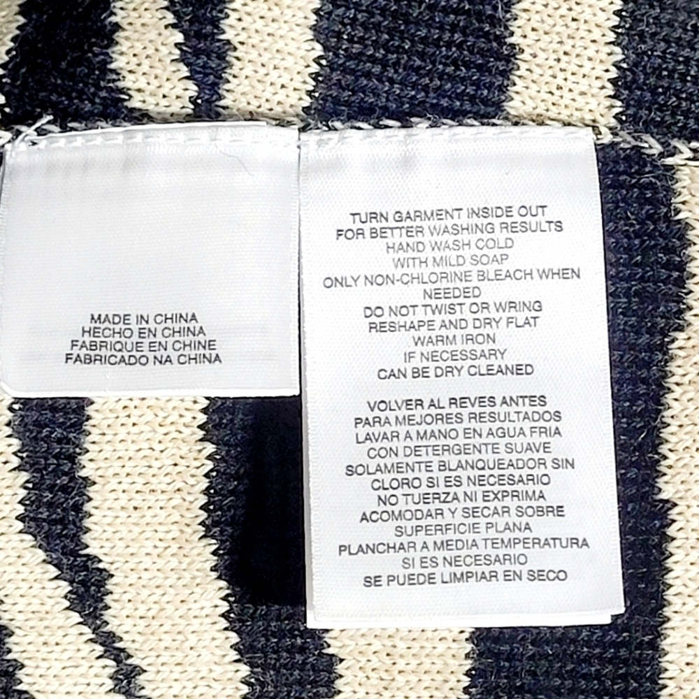 Evan-Picone Zebra Print Open Front Knit Cardigan … - image 7